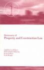 Image for Dictionary of Property and Construction Law