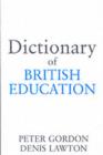 Image for Dictionary of British Educationists