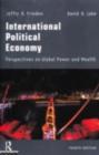Image for International political economy: perspectives on global power and wealth