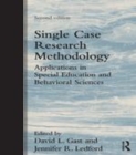 Image for Single subject research methodology: applications in special education and behavioral sciences.