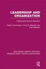 Image for Leadership and organization: a behavioural science approach