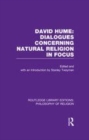 Image for David Hume: dialogues concerning natural religion in focus