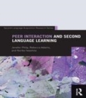 Image for Peer interaction and second language learning
