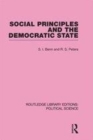 Image for Social principles and the democratic state
