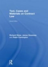 Image for Text, cases and materials on contract law.