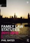 Image for Family law statutes 2011-2012