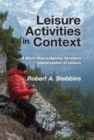 Image for Leisure activities in context  : a micro-macro/agency-structure interpretation of leisure