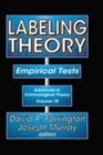 Image for Labeling theory  : empirical tests