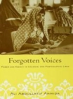 Image for Forgotten voices
