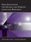 Image for Data Elicitation for Second and Foreign Language Research