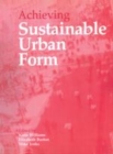 Image for Achieving sustainable urban form