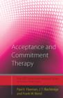 Image for Acceptance and commitment therapy: distinctive features