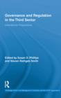 Image for Governance and regulation in the third sector: international perspectives : 13