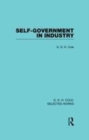 Image for Self-government in industry
