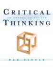 Image for Critical thinking: an appeal to reason