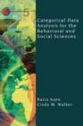 Image for Categorical data analysis for the behavioral and social sciences