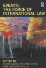 Image for Events: the force of international law