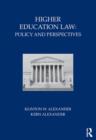 Image for American higher education law