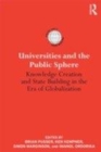 Image for Universities and the public sphere: knowledge creation and state building in the era of globalization