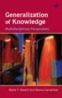 Image for Generalization of knowledge: multidisciplinary perspectives