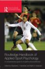 Image for Routledge handbook of applied sport psychology: a comprehensive guide for students and practitioners