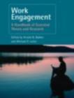 Image for Work engagement: a handbook of essential theory and research