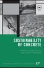 Image for Sustainability of concrete