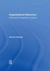 Image for Organizational behaviour: performance management in practice