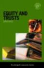 Image for Equity and trusts lawcards 2010-2011.