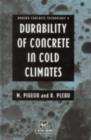 Image for Durability of concrete in cold climates