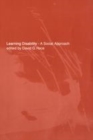 Image for Learning disability: a social approach