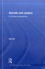 Image for Suicide and justice: a Chinese perspective