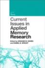 Image for Current issues in applied memory research