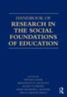 Image for Handbook of research in the social foundations of education
