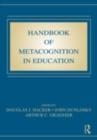 Image for Handbook of Metacognition in Education