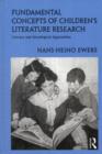 Image for Fundamental concepts of children&#39;s literature research: literary and sociological approaches