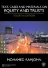 Image for Text, cases and materials on equity and trusts