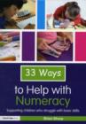 Image for Thirty-three ways to help with numeracy : 1