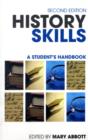 Image for History skills: a student&#39;s handbook