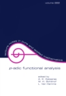 Image for P-adic functional analysis: proceedings of the Sixth International Conference : v. 222