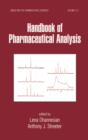 Image for Handbook of pharmaceutical analysis