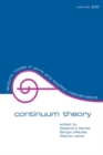 Image for Continuum Theory: Proceedings of the Special Session in Honor of Professor Sam B. Nadler, Jr.&#39;s 60th Birthday