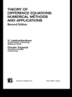 Image for Theory of difference equations: numerical methods and applications
