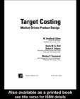 Image for Target costing: market-driven product design : 161
