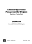 Image for Effective opportunity management for projects: exploiting positive risk