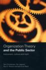 Image for Organization theory for the public sector