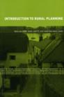 Image for Introduction to rural planning