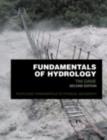 Image for Fundamentals of hydrology
