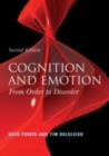 Image for Cognition and Emotion: From Order to Disorder