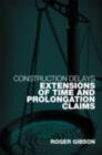 Image for Construction delays: extensions of time and prolongation claims